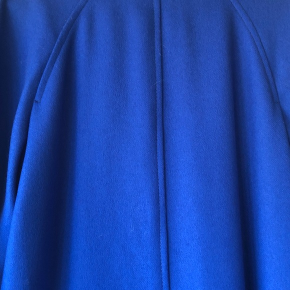 Gorgeous cobalt blue Hannah Collection Pure Virgin Wool double breasted coat - Picture 10 of 15